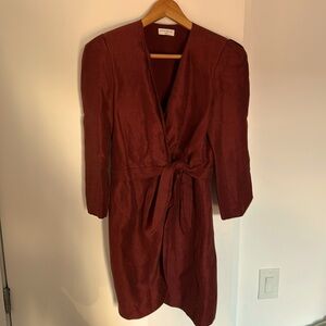 Sandro Paris Mini Wrap Dress - size 36